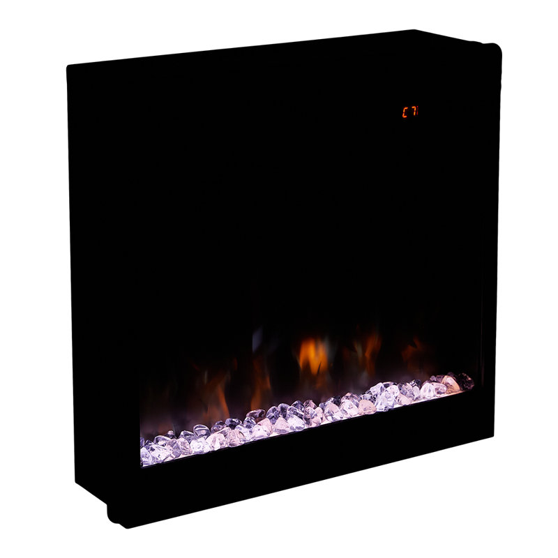 Latitude Run 164cm W TV Stand with Fireplace