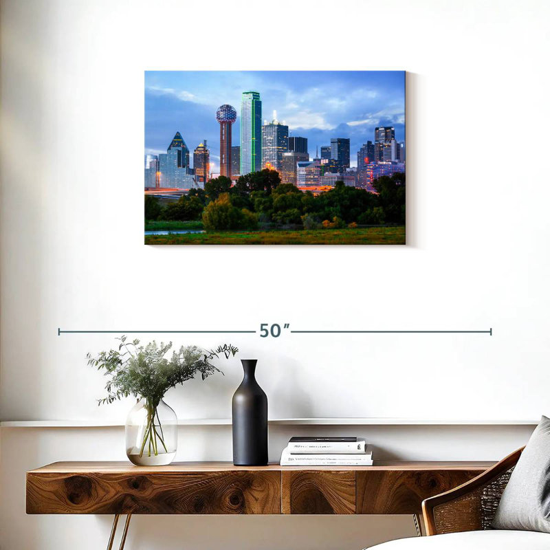 Sireci Iconic Downtown Dallas Skyline