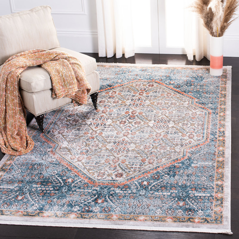 Quonochontaug Performance Oriental Rug, Rectangle 5'3" x 7'6"