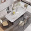 Rectangular marble dining table-743069310