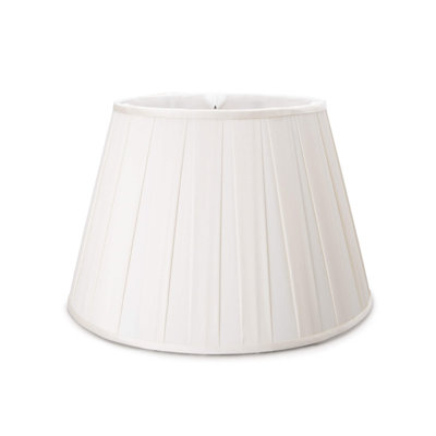 Linen Pembroke Pleated Shade - Snow