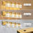 4-Light Dimmable Crystal Vanity Light With LED-561270850