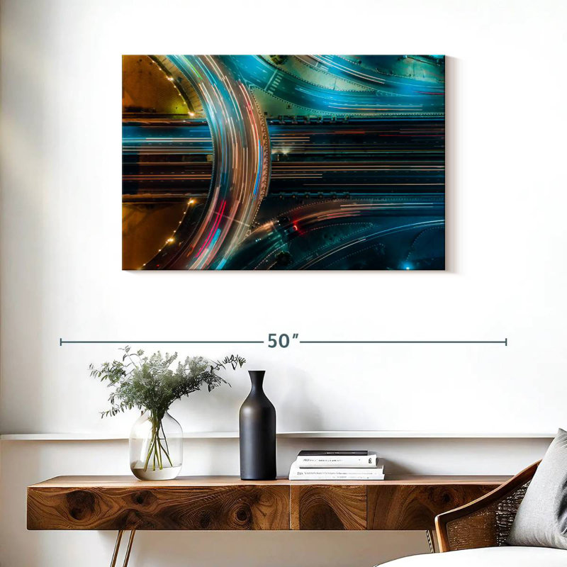 Mehar Highway Light Trails, 24" H x 36" W