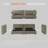 99" Sectional Modular Sofa With Storage-1450110460-1450110462
