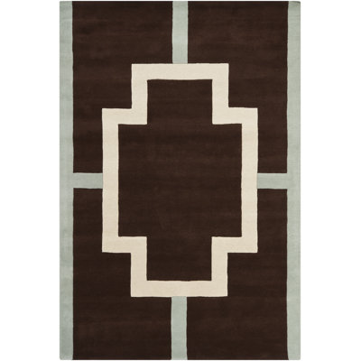 Wool Geometric Indoor Rug