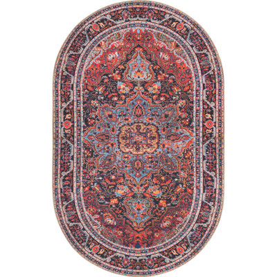Gamero Chenille Geometric Indoor Rug