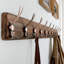 Solid Wood Freestanding 6 - Hook Coat Rack