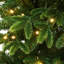 Sapin de Noël artificiel réaliste de 2,13 m (7 pieds) avec 350 lumières DEL blanc chaud et support en métal