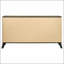 Commode à 6 tiroirs en pin naturel avec charme rustique et design Mid-Century Fraser