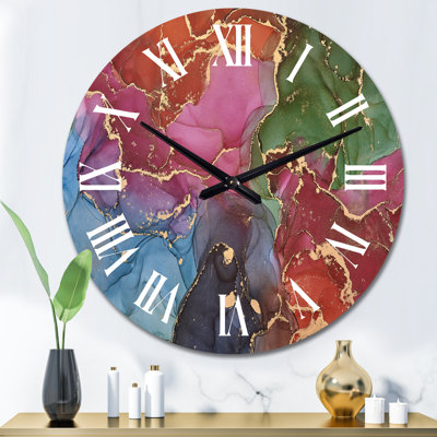 Horloge murale surdimensionnée