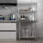 Derrel 36'' W Stainless Steel Shelving Unit