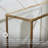Hanriette 52'' Glass Top Console Table-1091104820