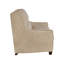 Canapé inclinable en cuir sable Nehir Kelce