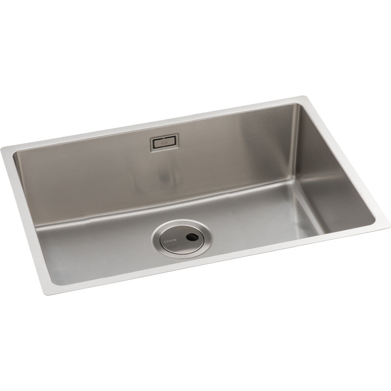 Abode Designs 440mm W Single Bowl Stainless Steel Kitchen Sink