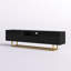 Lattice 74.8" 01 Black TV Stand-1033167466