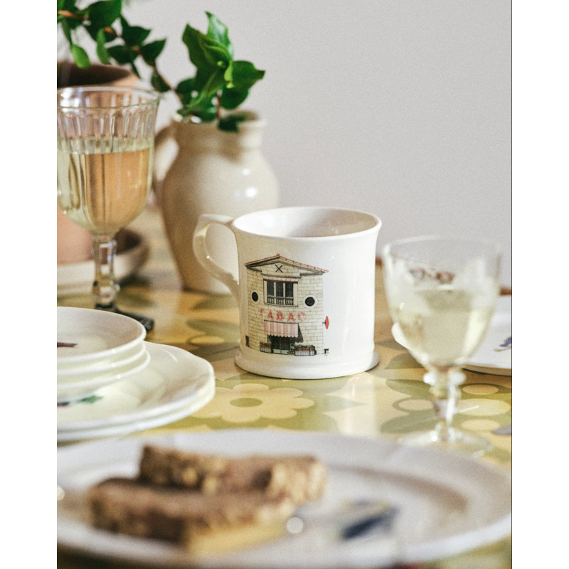 Grande tasse thématique «Thibaud Herem» (Village)