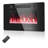 Recessed&Wall Mounted Electric Fireplace,750W/1500W,Remote Control With Timer, Adjustable Flame-1618736731