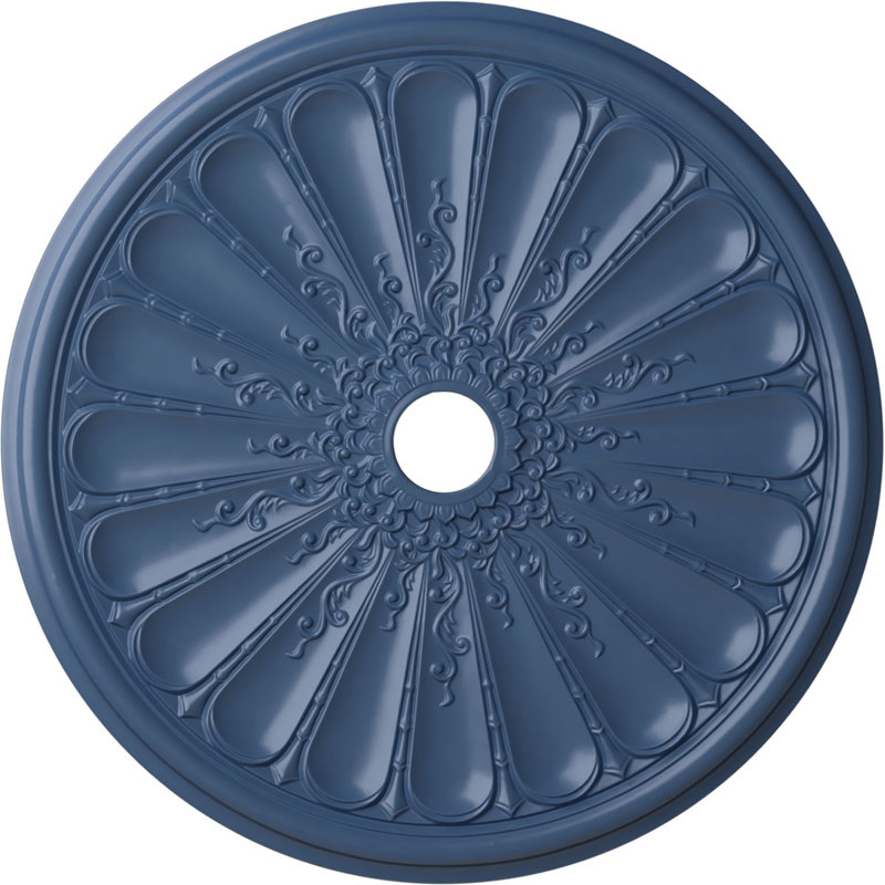 Médaillon de plafond Kirke de 31 1/2 po x P 3 5/8 po x P 1 1/2 po (convient aux auvents jusqu'à 3 5/8 po), Americana