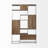 Arvo Pawnee 75.5" H x 47.25" W Metal Library Bookcase-1092676983
