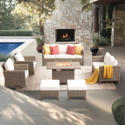 45" Propane Gas Fire Pit Table
