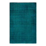 Fine Vibrance One-of-a-Kind 6' 0" X 9' 4" Hand Knotted Area Rug