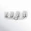 Verbena 4 Light Transparent Dimmable Vanity Light-297735671