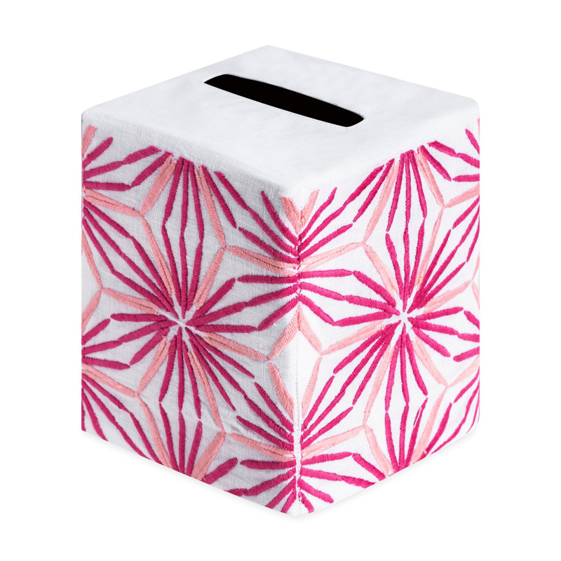 Radiant Tissue Box Cover, Pink