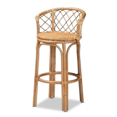 Tabouret de bar en rotin