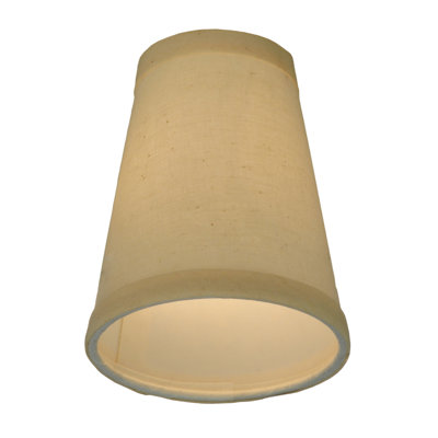 4"W X 5.25"H Natural Linen Shade