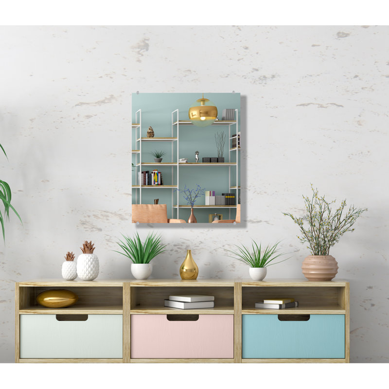 Zarrea Flat Wall Mirror, 25" x 48"