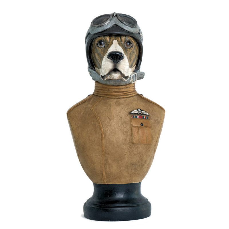 Quirky RAF Dog Bust