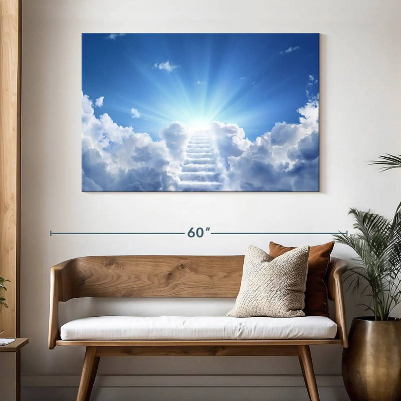 Ciel céleste d'Alvord, H 32 po x l 48 po