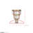 Social Club 6-Light 3-Tier Crystal Wall Sconce - Havana Gold
