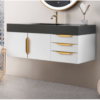 Meuble-lavabo double l 60 po Mercer Island