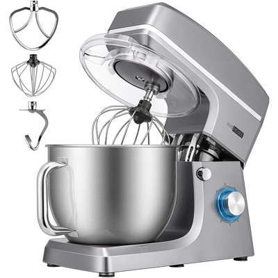 Vivohome 6 Speed 7.5 Qt. Stand Mixer with Mixer Accessory