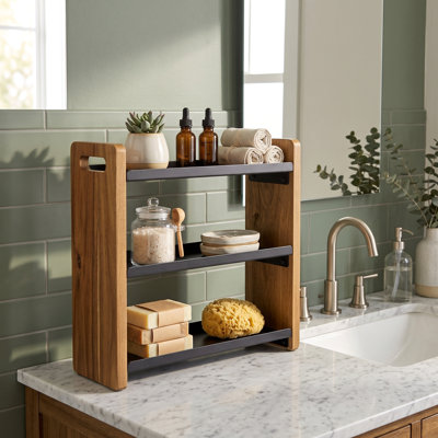 Kitchen 3-Tier Countertop Storage Rack Organizer