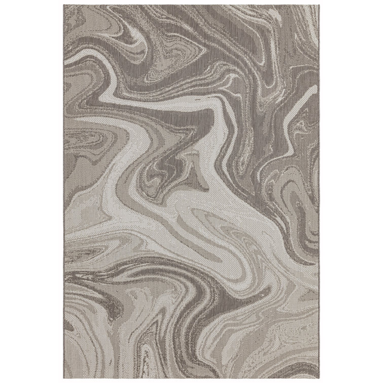 Waroona Abstract Indoor / Outdoor Area Rug