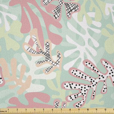 Daryk Leaf Coral Multi-purpose Fabric