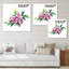 Arrangement de fleurs vertes et roses III - On-1546637477-1546637503