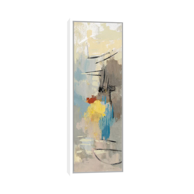«Sail Away II», Toile blanche encadrée, H 60 po x l 20 po x P 1,5 po