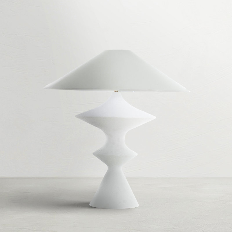 Darcy Table Lamp, White