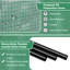 Arjav 3.3 Ft W x 6.6 Ft D Lean-To Greenhouse