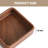 Millwood Pines Chrysanthi Walnut Platter