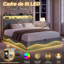 Upholstered Velvet Lift Up Storage Bed-600823488-600823495