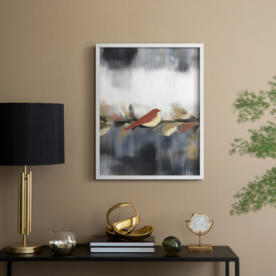 «Christmas Holiday Art CCX», reproduction encadrée - bois massif
