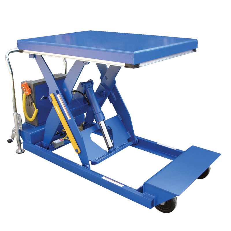 2000 Lb. Capacity Scissor Lift Table, 58" H x 33" W x 95.0625" D