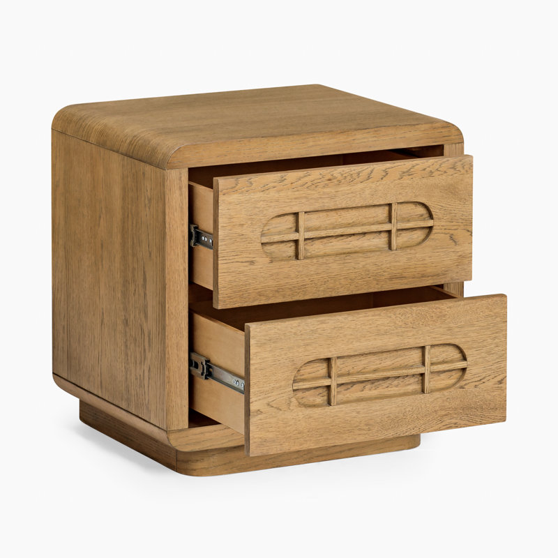 Table de chevet 2 tiroirs Xandra
