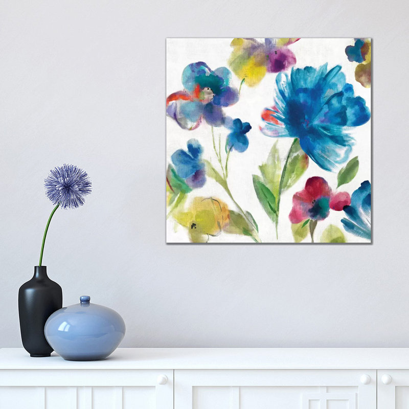 Sarcelle Jardin I 1 Piece Wrapped Canvas Painting
