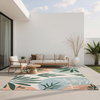 Tapis intérieur et extérieur Verdant Path