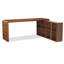 Bureau moderne en L en bois massif avec compartiments de rangement-2033330418